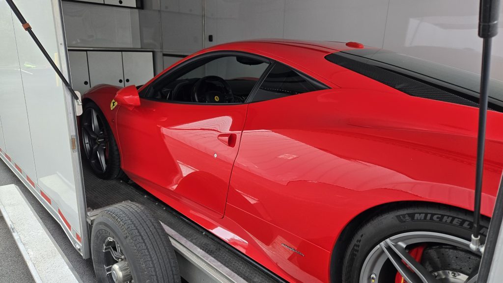 Jaguar F-Type ready for delivery
